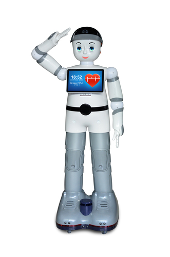 展商预告未来天使机器人r3商用服务机器人优选者